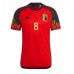 Belgien Youri Tielemans #8 Replika Hjemmebanetrøje VM 2022 Kortærmet